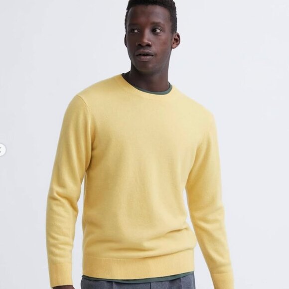BNWOT Uniqlo Unisex Cashmere Sweater - Picture 1 of 4